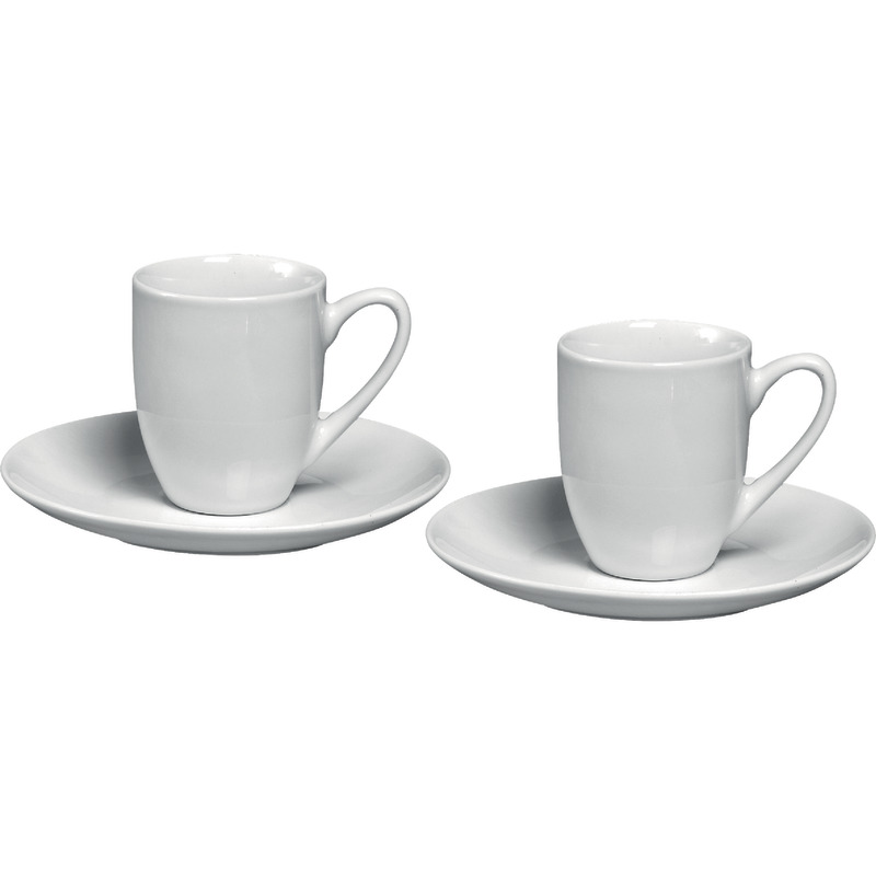 Kaffee-Serie Bianco, 4er-Set Espresso, 80 ml