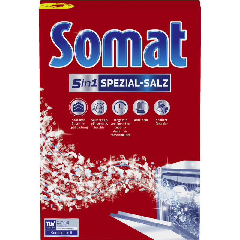 Somat Spezialsalz für Spülmaschaschinen 1, 2kg