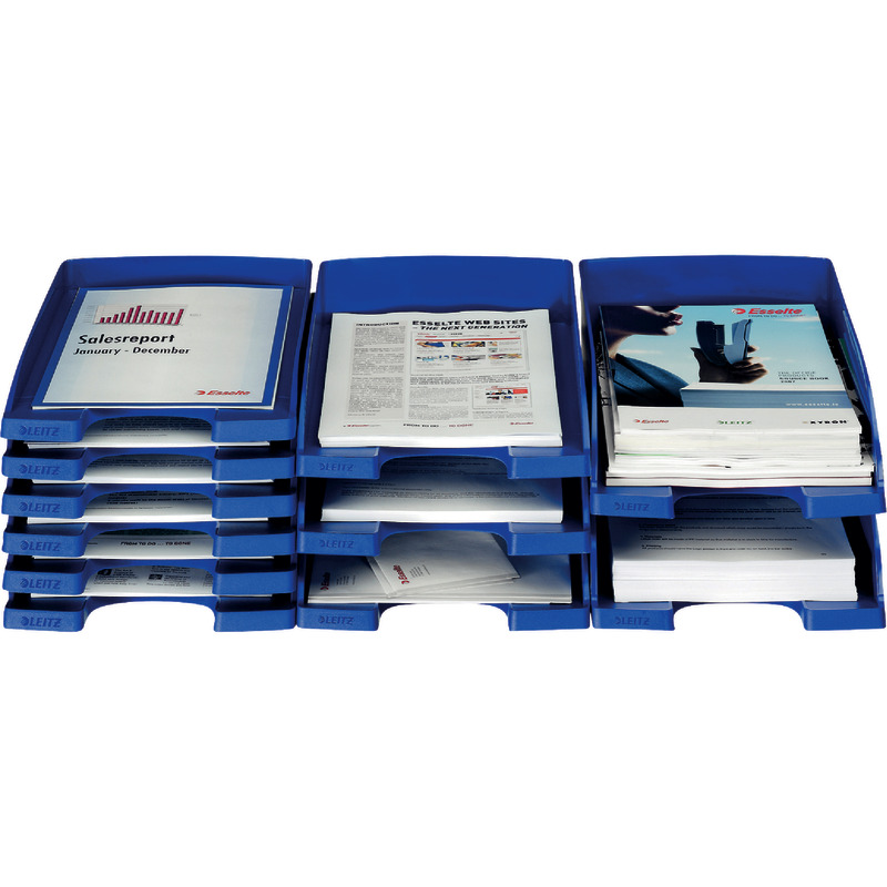 LEITZ Briefkorb Jumbo Plus 5233 - blau