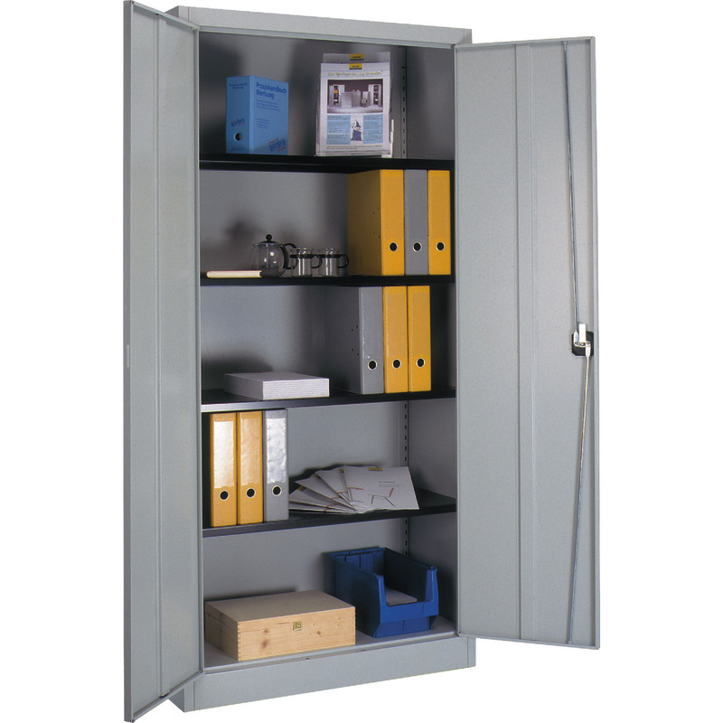 MAUSER Flügeltürenschrank LIGHT, B x H x T: 950 x 1.950 x 420 mm