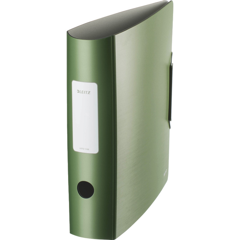 LEITZ Qualitäts-Ordner 180° Active Style 1108, Rückenbreite 82 mm - grün