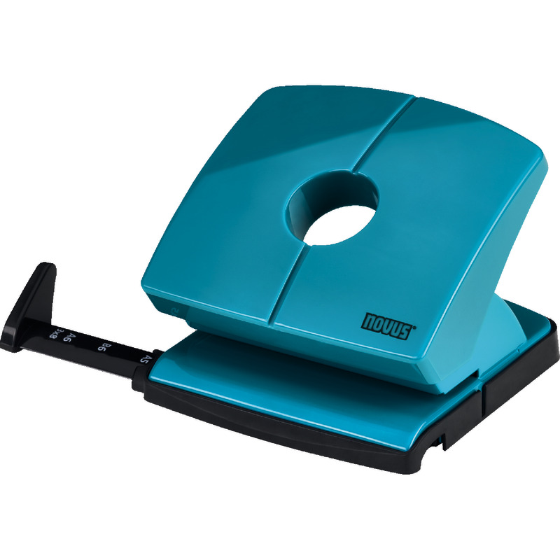 novus Bürolocher B220 COLOR ID 2.0 pastell - blau