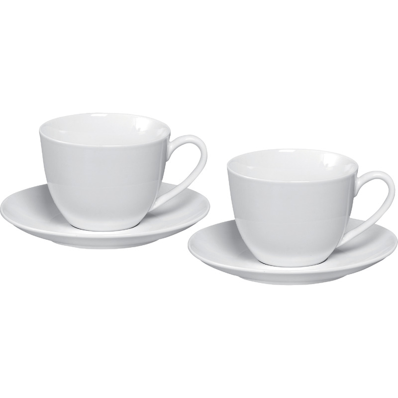 Kaffee-Serie Bianco, 4er-Set Cappuccino, 300 ml