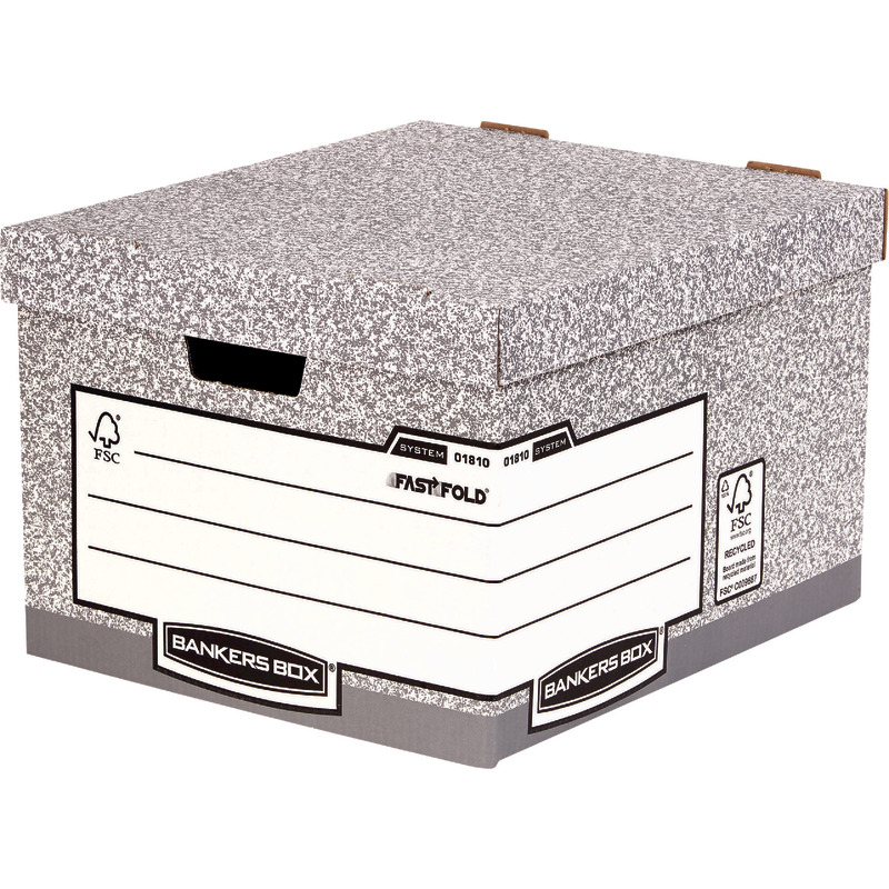 BANKERS BOX System Archivbox Maxi, B x H x T: 387 x 294 x 445 mm