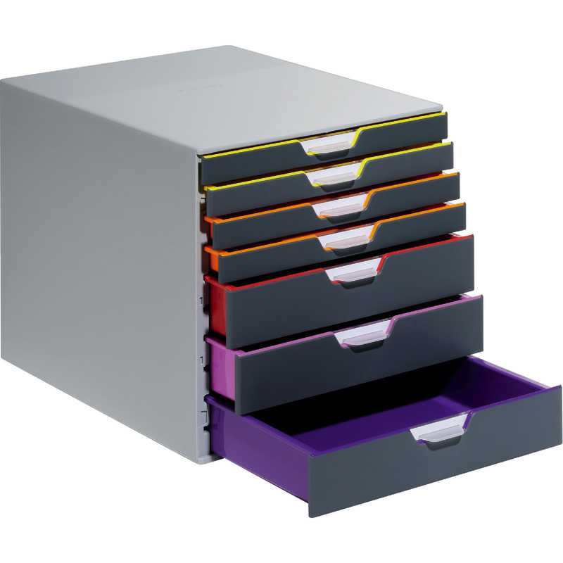 DURABLE Schubladenbox VARICOLOR® 7, 7 Schubladen