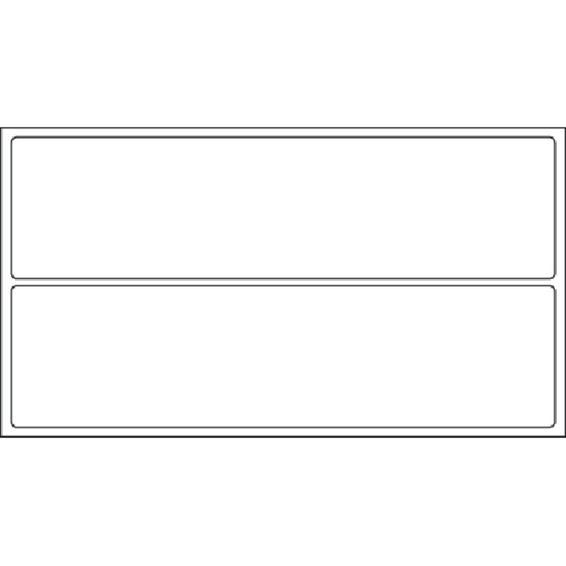 SoldanPlus Frankieretiketten LABEL, weiß, 160 x 44 mm