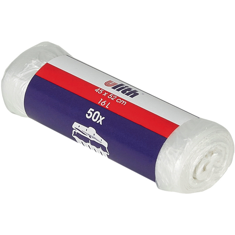 Ulith Mülleimerbeutel, 16 Liter, 50 Beutel/Rolle