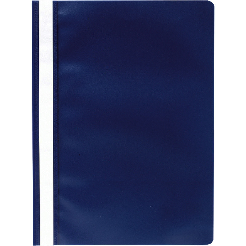 EXACOMPTA Sichthefter DIN A4 PP Vorderdeckel transparent - blau