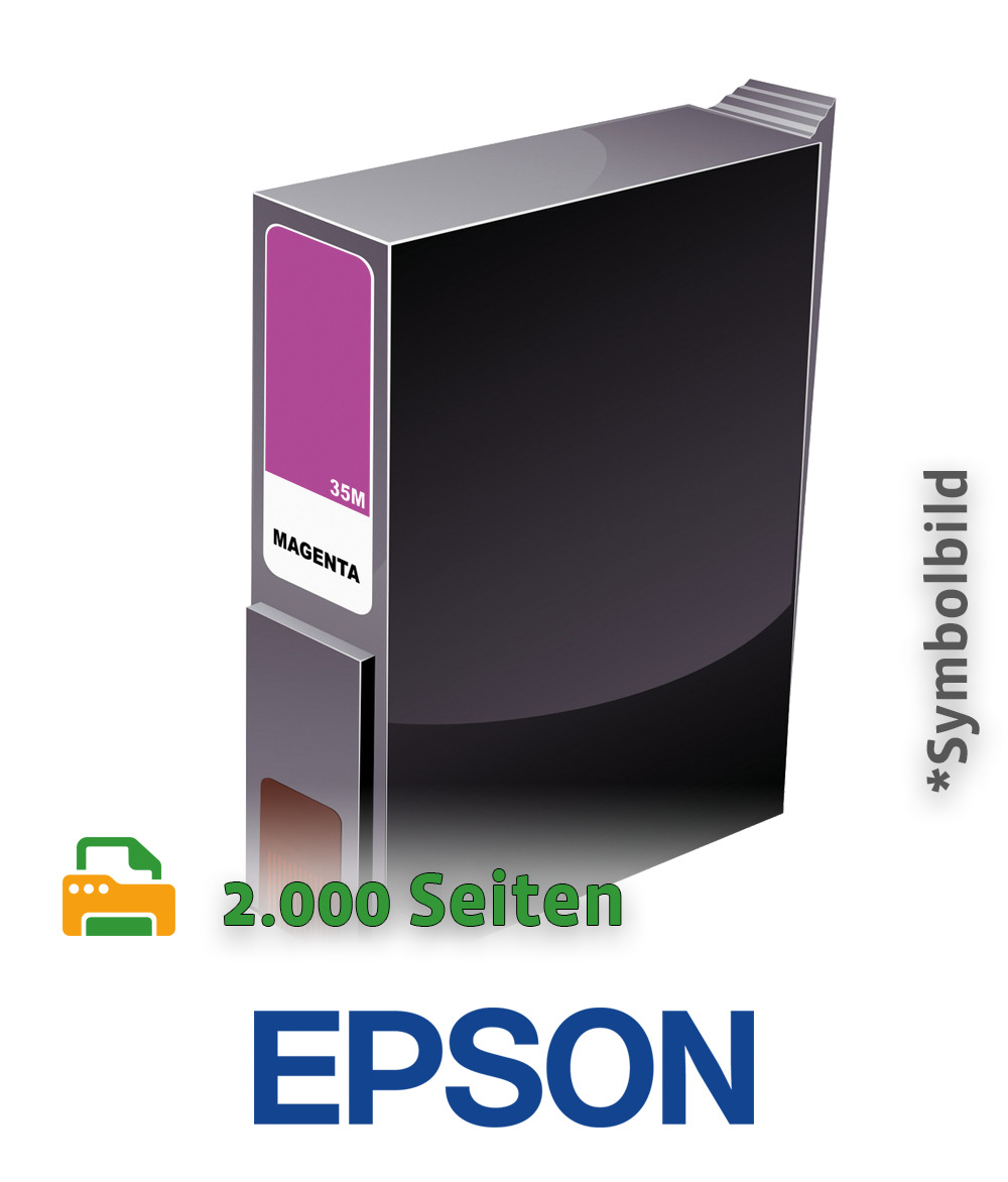 Tintenpatrone EPSON Singlepack Magenta 79XL DURABrite Ultra Ink Turm von Pisa, XL, 2000 Seiten, Magenta, C13T79034010