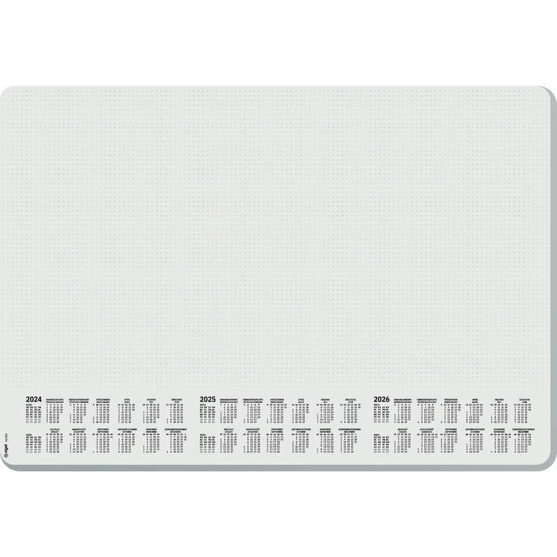 sigel Papier Schreibunterlage Dotted  H6301, mit 3-Jahres-Kalendarium