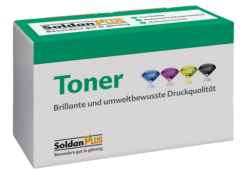 SoldanPlus Toner, schwarz, entspricht HP CE410A