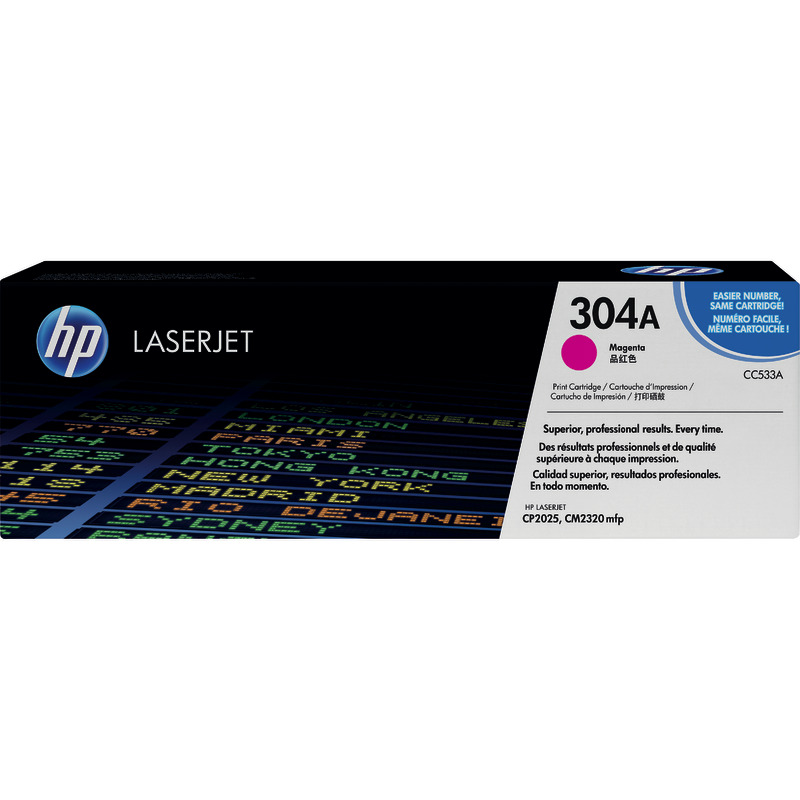 hp ColorSphere Toner CC533A, magenta hp ColorSphere Toner CC533A, magenta