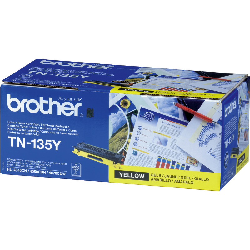 Brother Toner TN135Y, gelb