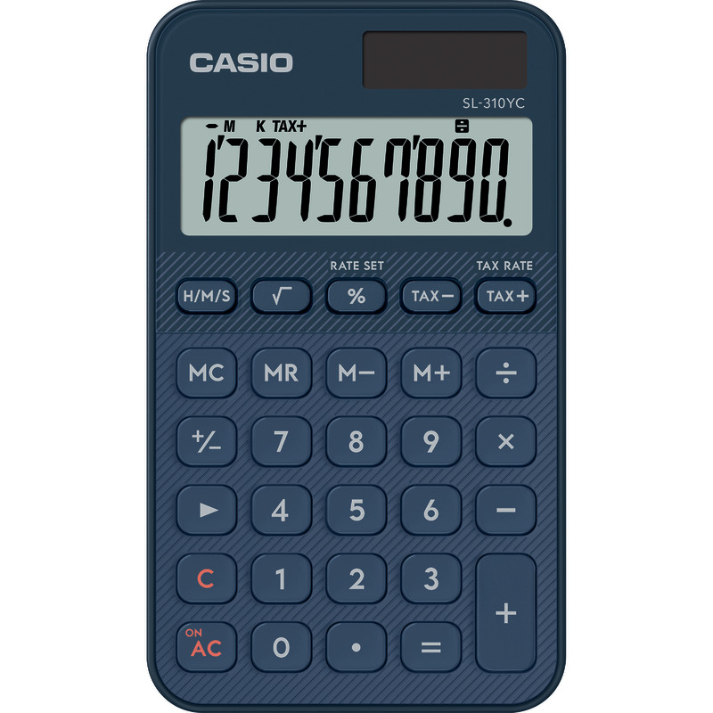 Casio  Taschenrechner SL-310YC - blau