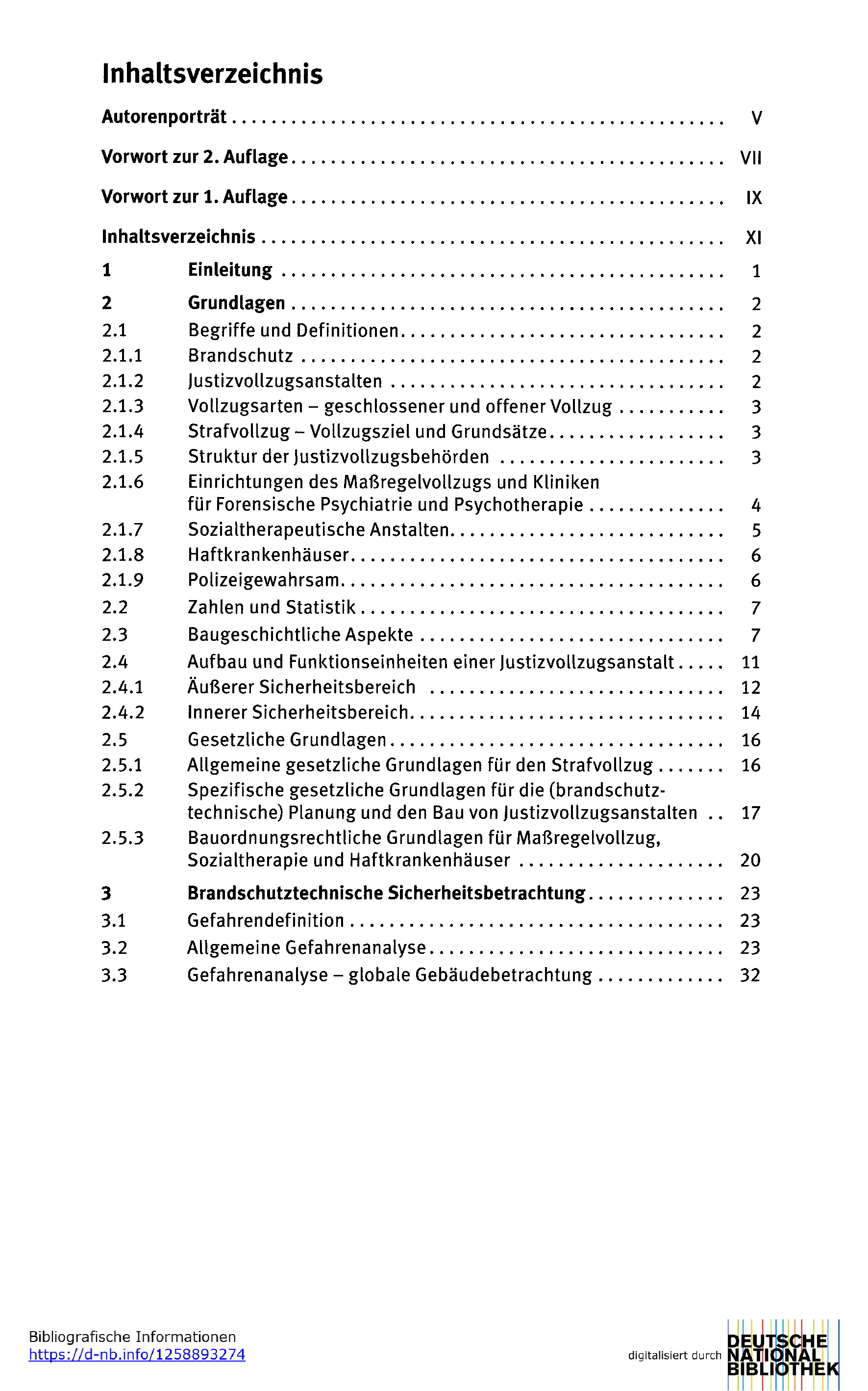 Brandschutz in Justizvollzugsanstalten