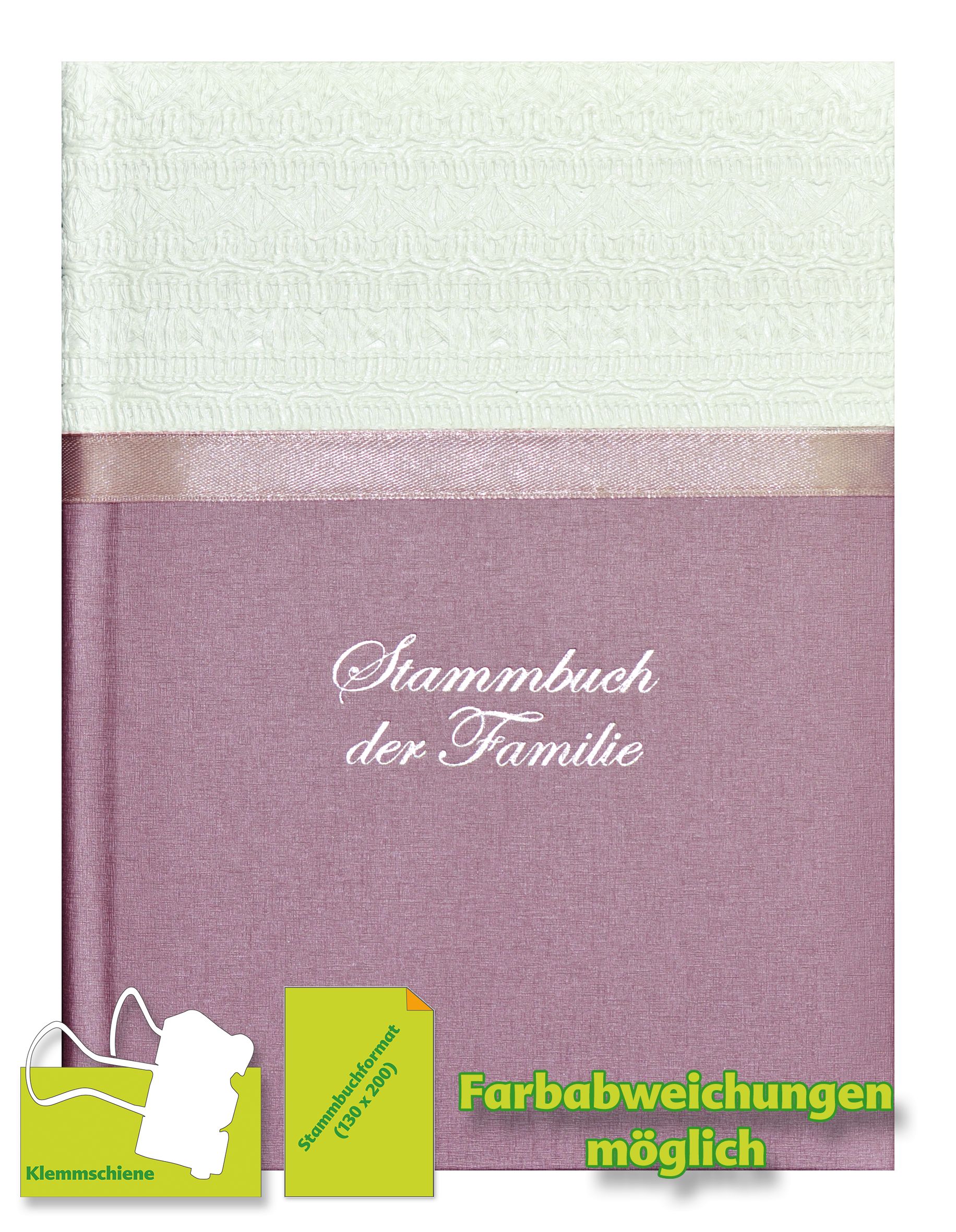 Stammbuch IDUNA mit Klemmschiene