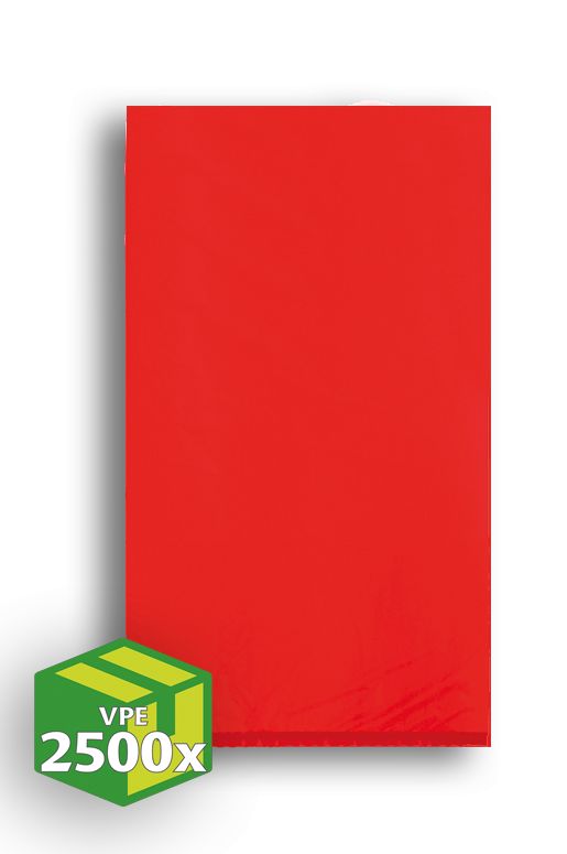 Hundekotbeutel (A581.01) MDPE, rot, blanko