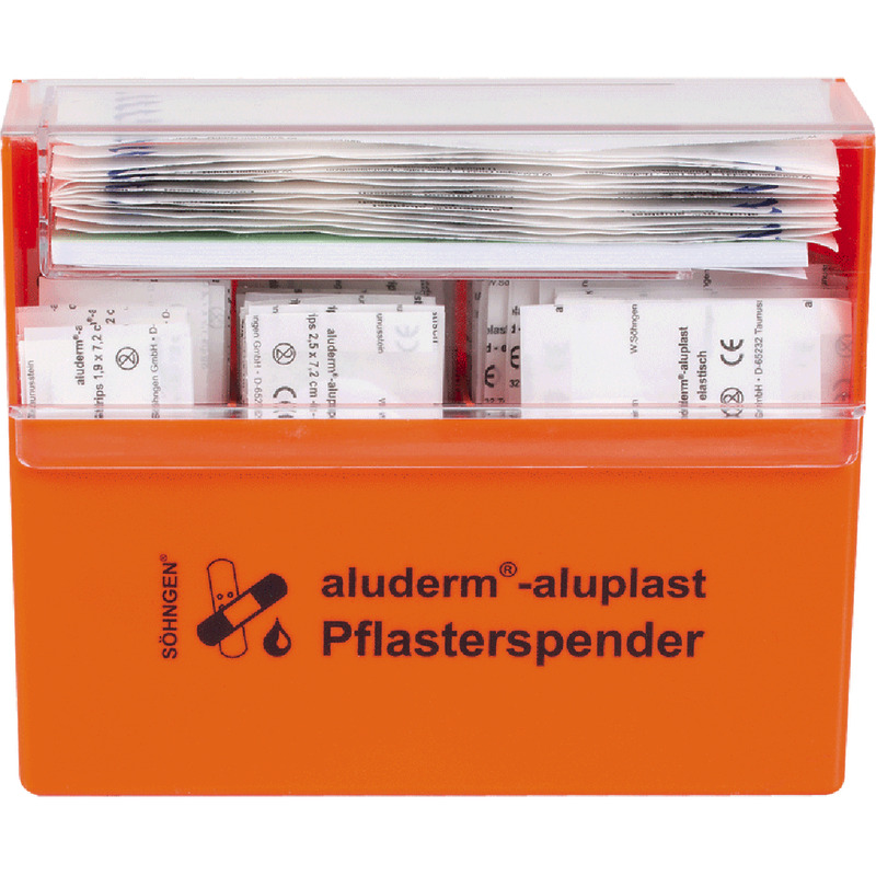 aluderm Pflasterspender aluderm®-aluplast gefüllt
