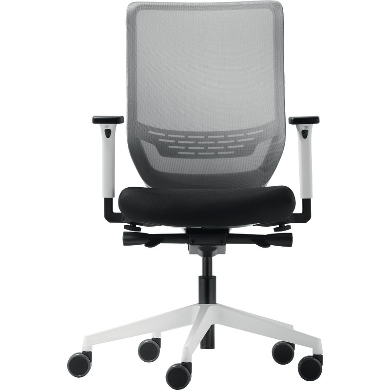 TREND OFFICE Bürodrehstuhl to-sync-work mesh white SC9242 Pro