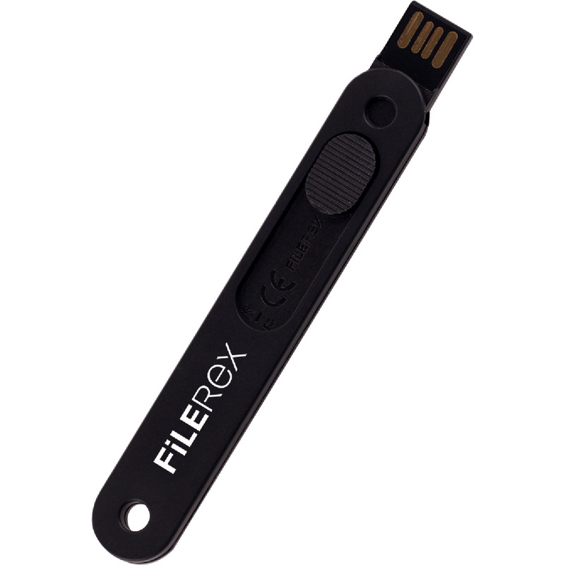 FILEREX USB-Stick Black Edition, 16 GB - schwarz