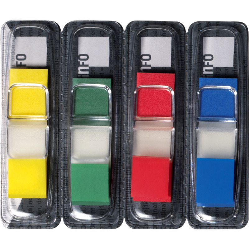 Index Haftstreifen COLOUR TIP, mini 12 x 43 mm