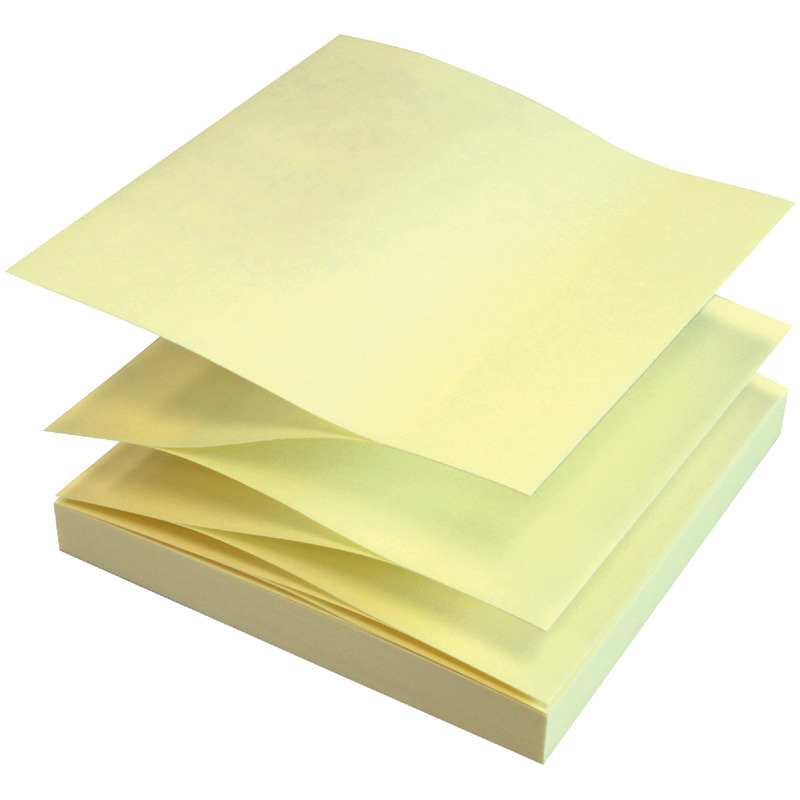 Haftnotizen Z-Notes 75 x 75 mm, gelb