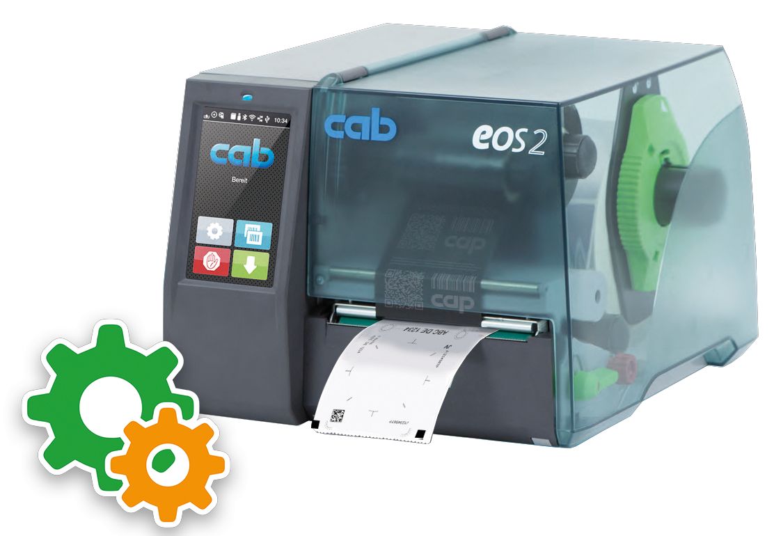 Etikettendrucker EOS2/300 für Plakettenträger - Exklusiv für Behördenkunden
