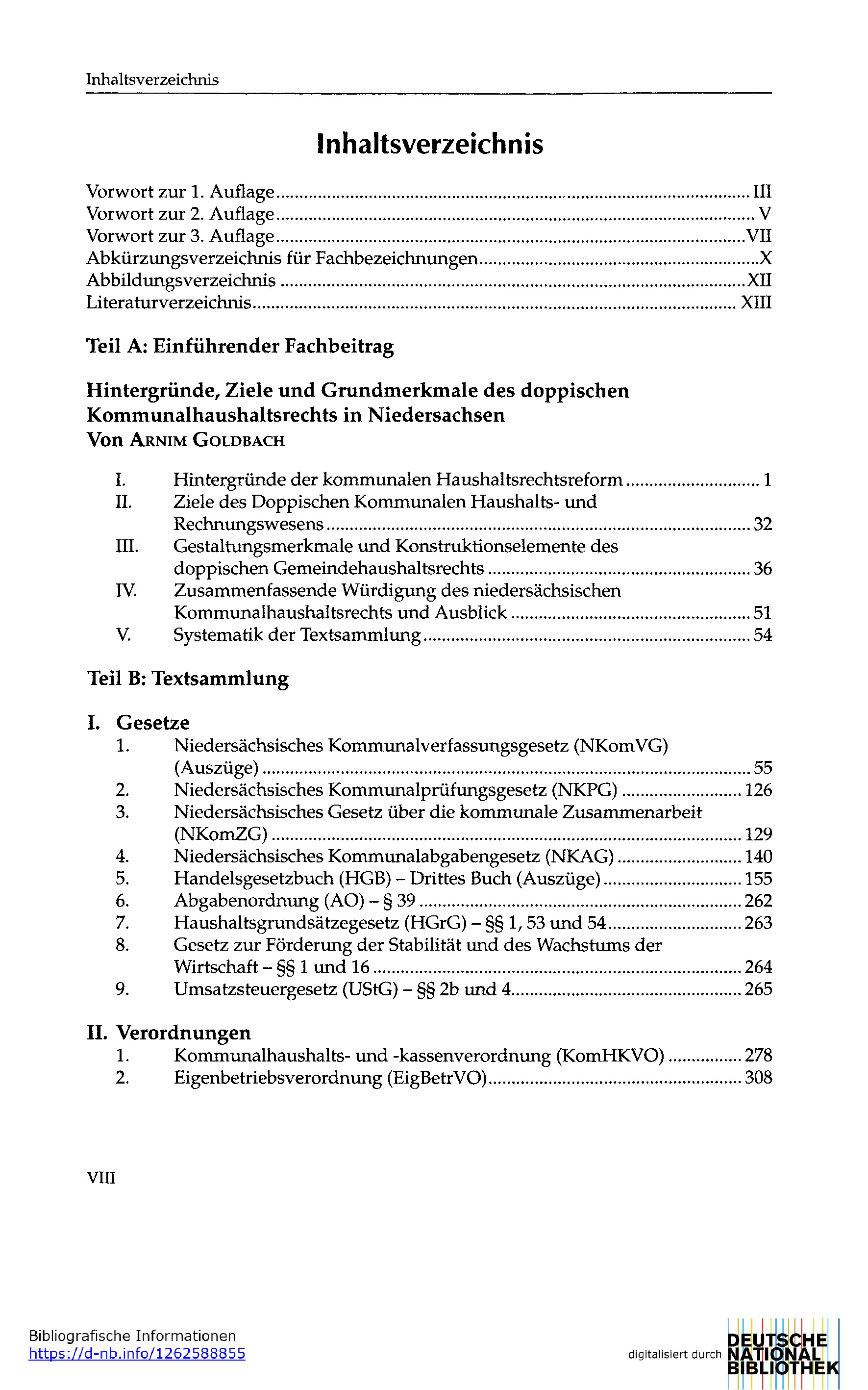 Kommunale Doppik in Niedersachsen