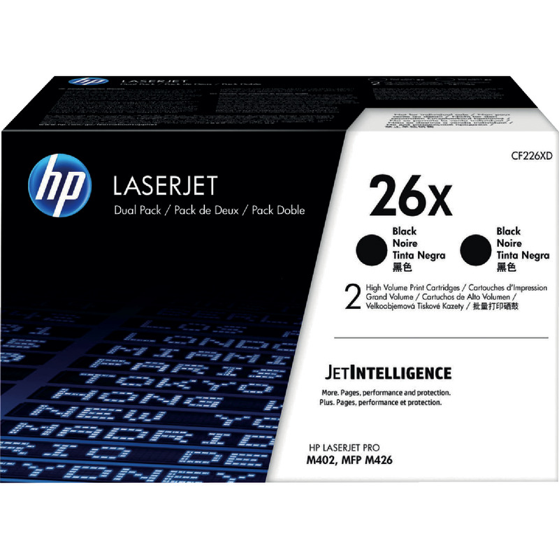 hp Toner CF226XD, schwarz