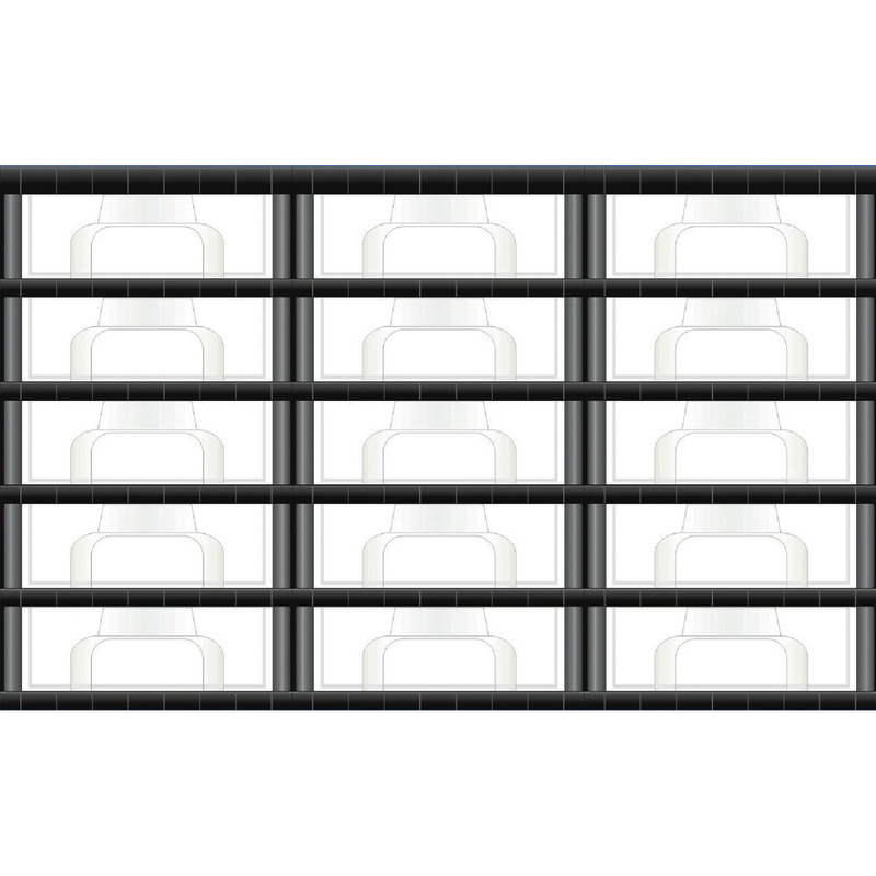 Really Useful Box Triple Tower 15 x 7 l Schubladen - schwarz