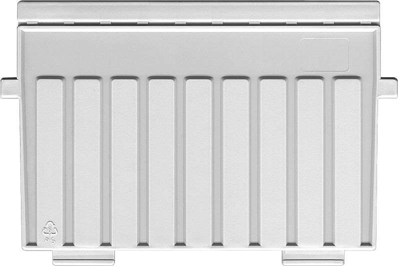 HAN Trennwand/Stützplatte 9027-11 für Karteikästen DIN A7 quer