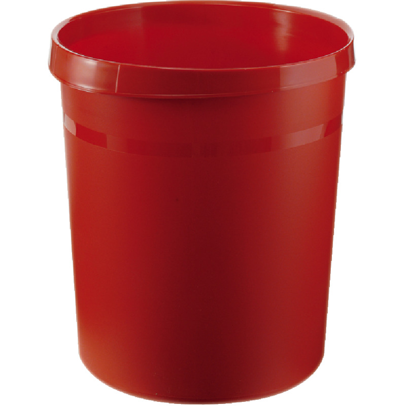 HAN Papierkorb Grip 1819, 18 Liter - rot