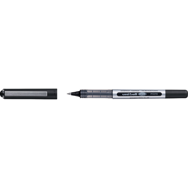 UNI-BALL Tintenroller UB EYE micro UB-150E, Strichbreite: 0, 2 mm - schwarz