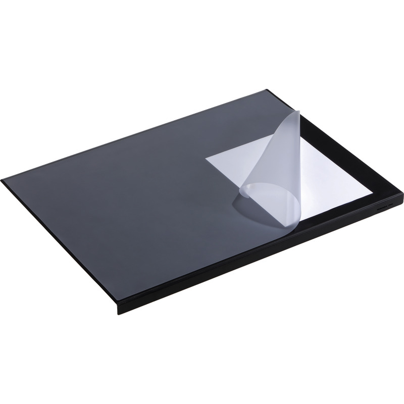 DURABLE Schreibunterlage mit Kantenschutz - schwarz
