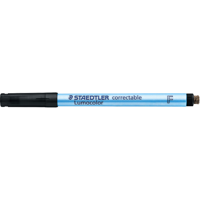 STAEDTLER Folienstifte Lumocolor® correct F, schwarz