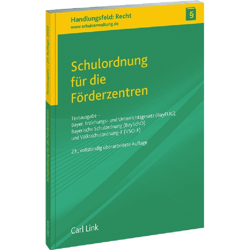 Schulordnung für die Förderzentren