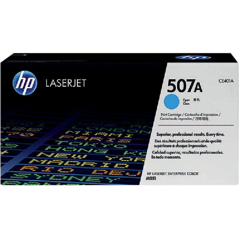 hp ColorSphere Toner CE401A, cyan
