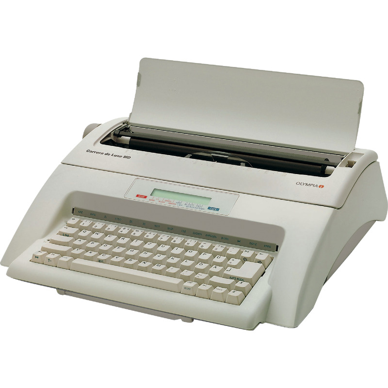 Olympia Schreibmaschine Carrera de luxe MD Olympia Schreibmaschine Carrera de luxe MD