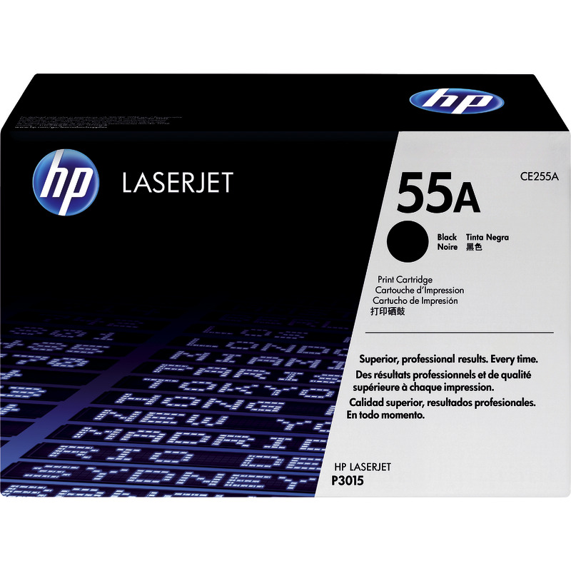 hp Toner CE255A, schwarz