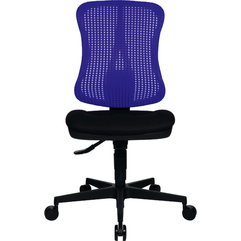 Topstar Drehstuhl Head Point SY, ohne Armlehnen - blau/schwarz