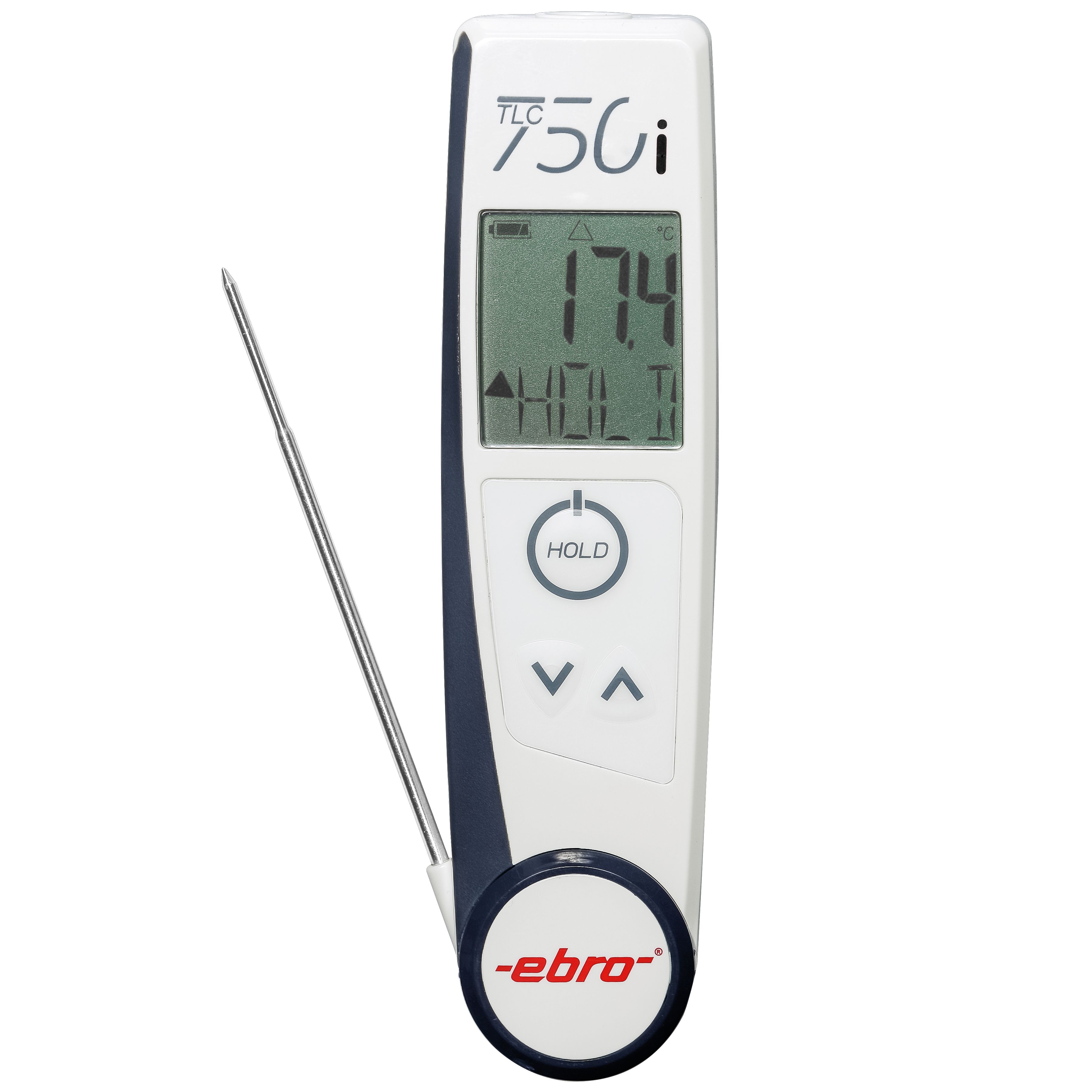 Dual-Infrarot-/Klappthermometer EBRO TLC 750i