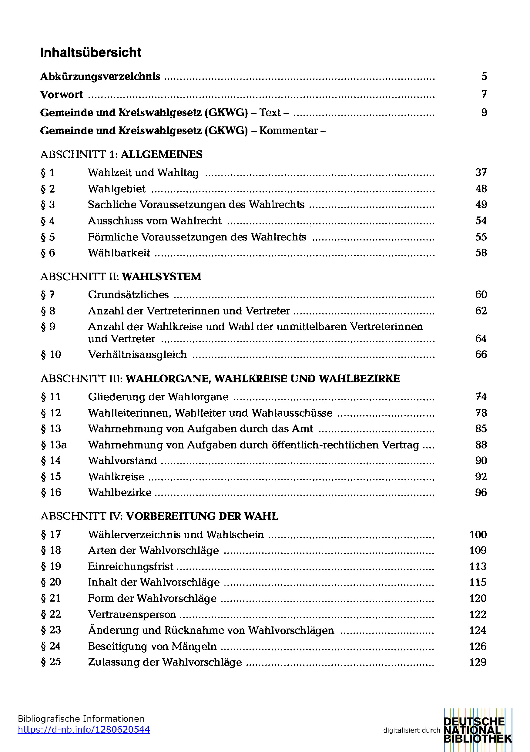 Kommunalwahlrecht Schleswig-Holstein