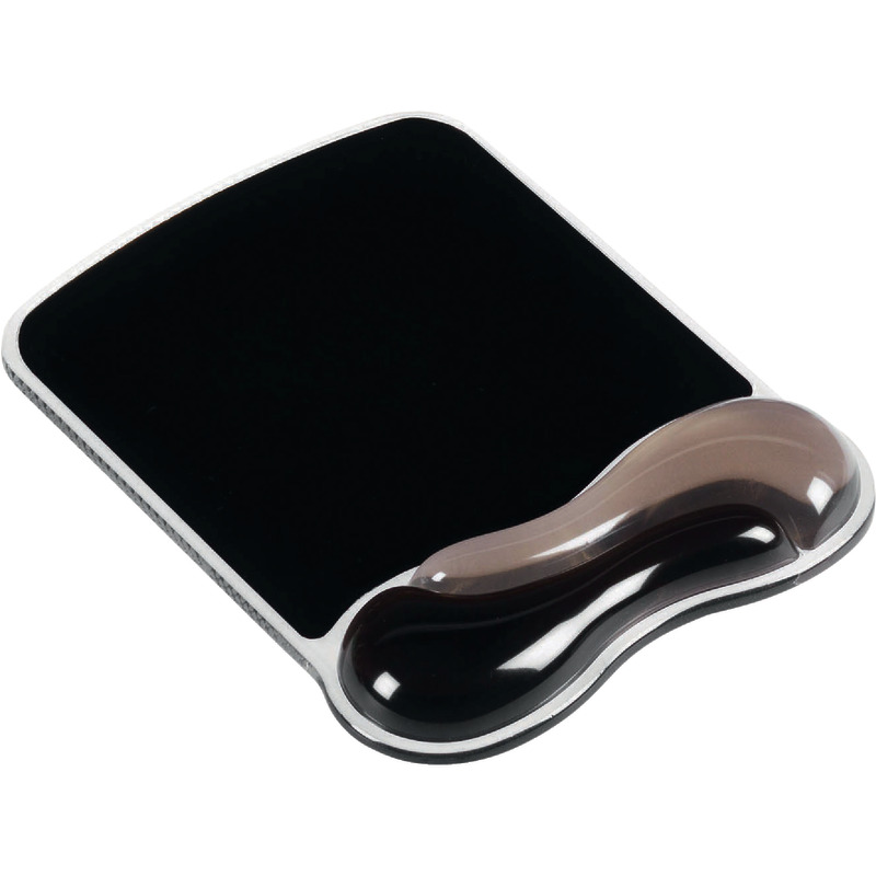 Kensington Duo Mauspad mit Gel-Handgelenkauflage - grau/schwarz