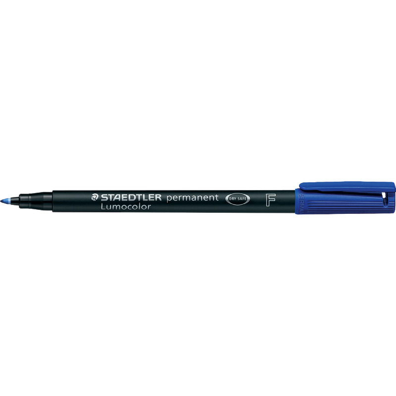 STAEDTLER Folienstifte Lumocolor® 318 F, permanent, Einzelfarben - blau