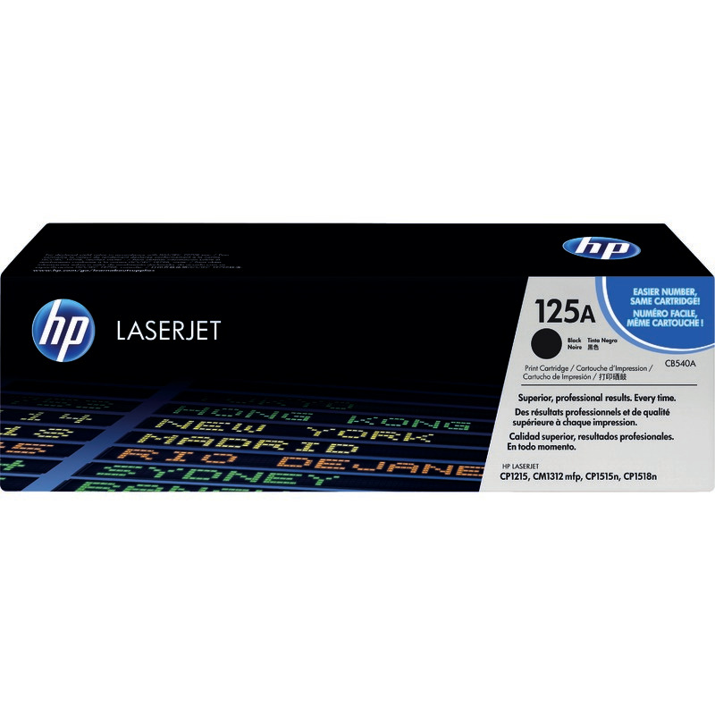 hp ColorSphere Toner CB540A, schwarz