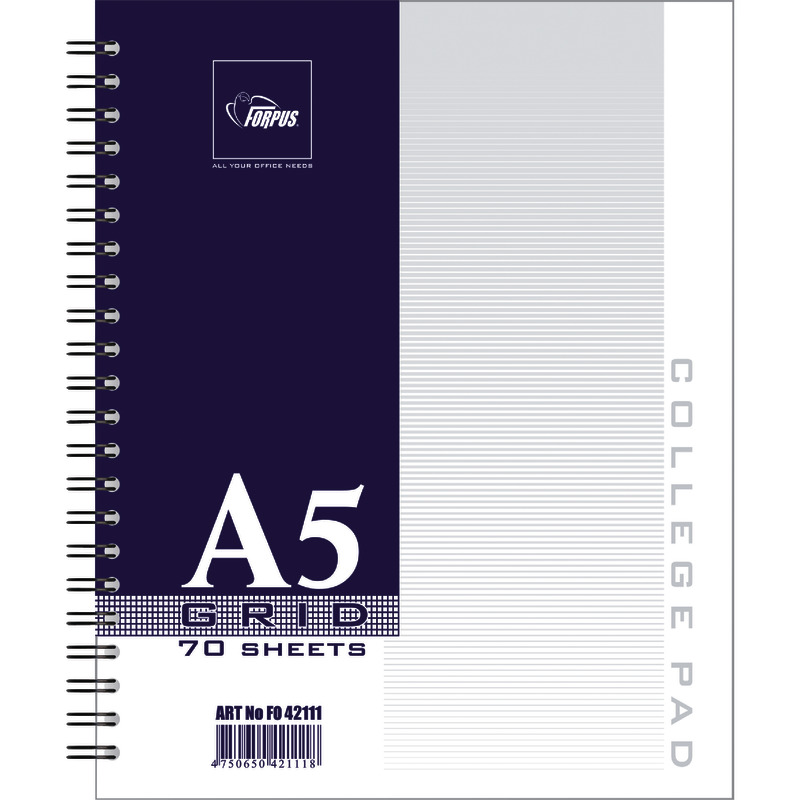 Collegeblock DIN A5, kariert Collegeblock DIN A5, kariert