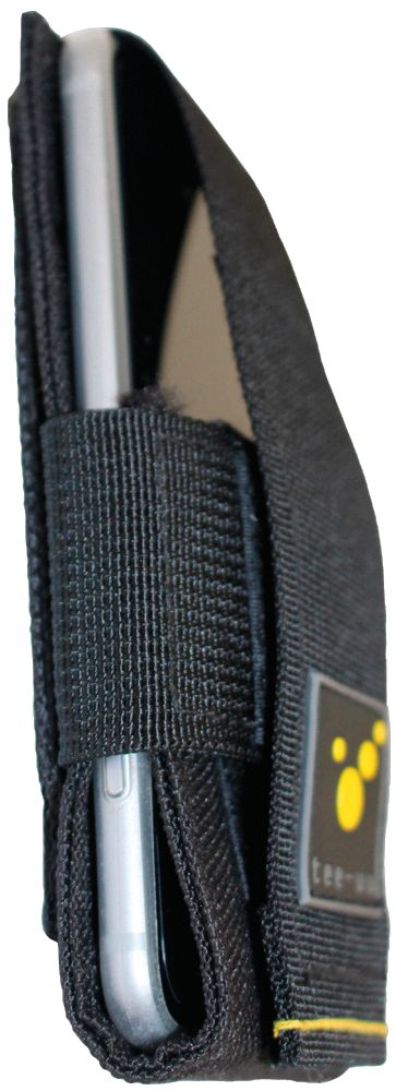 tee-uu SMARTY Smartphone-Holster, schwarz