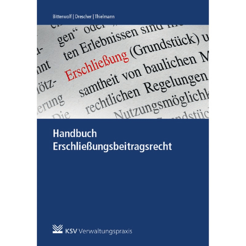 Handbuch Erschließungsbeitragsrecht