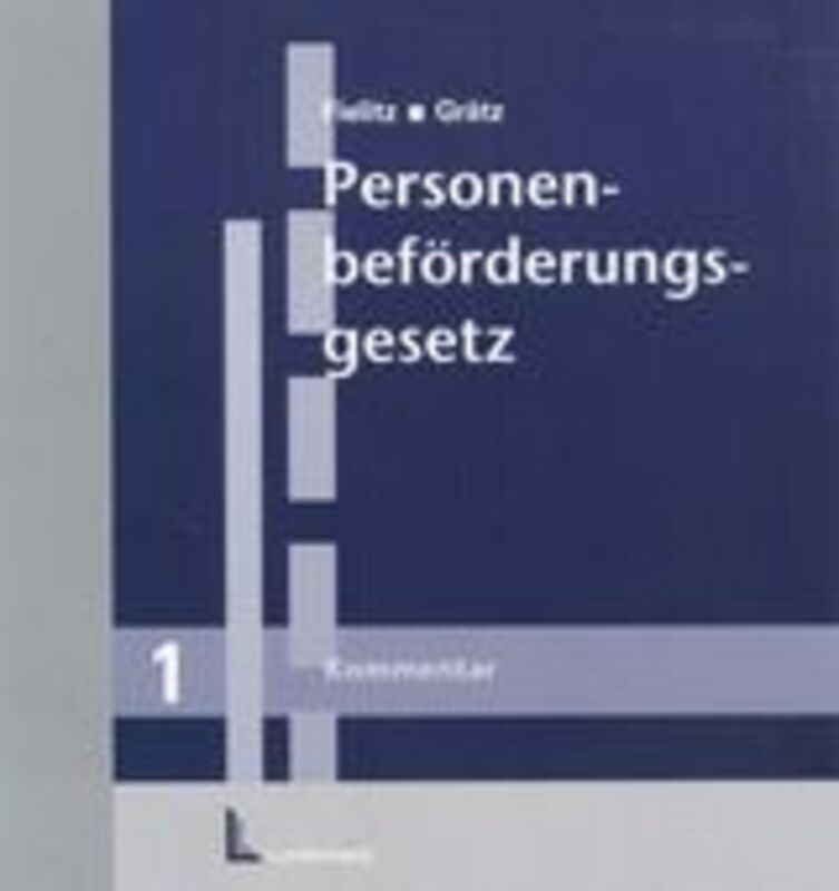 Personenbeförderungsgesetz - mit Fortsetzungsbezug