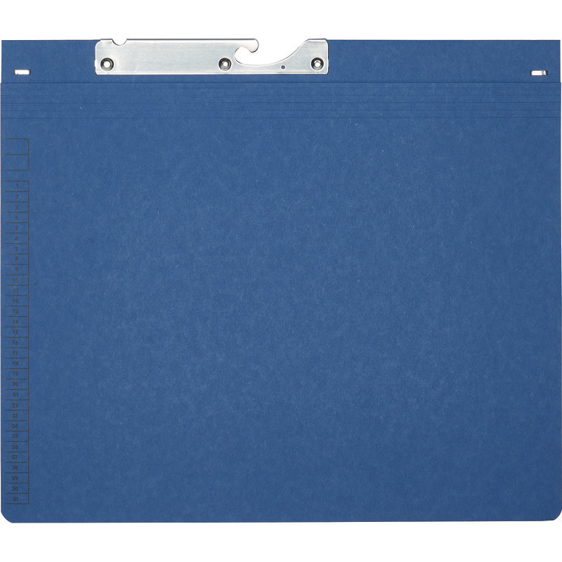 SoldanPlus Pendelhefter BASIC, 1 Abheftvorrichtung, Rechtsheftung, 1 Tasche - blau